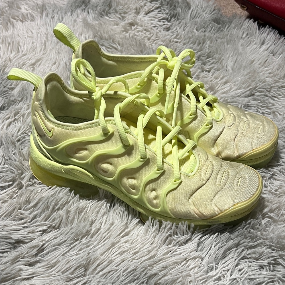 Nike Bright Yellow Athletic Shoes